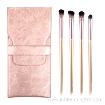 4Pcs Eye Shadow Custom Cheap Makeup Brush Set